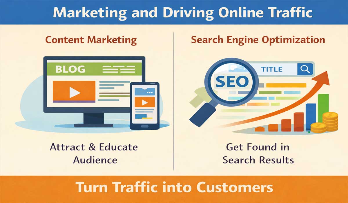 Marketing and Driving Online Traffic